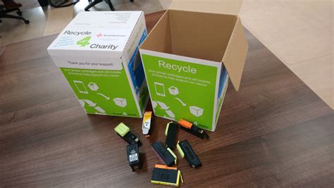 recycle printer cartridges charity